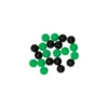 Tronixpro Round Beads Black/Green