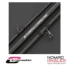 Cinnetic Sky Line II Diamond MN Surf 450 125-250g met 30T carbon, Diamond 45° finish, Fuji guides en 605 g gewicht.