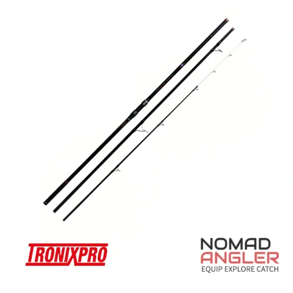 Tronixpro Exodus Aesum strandhengel met tubulaire top, 100-300g werpgewicht en pre-order tot lancering begin juni.